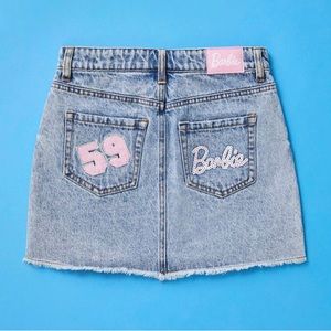 NEW Forever 21 Girls BARBIE Denim Skirt